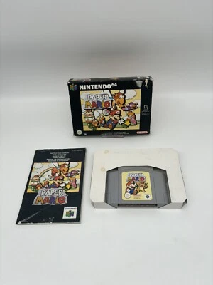 Paper Mario - Nintendo 64 - N64 - PAL - OVP + Anleitung - Bild 1 von 4