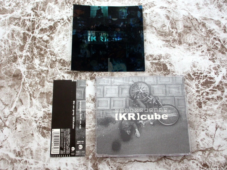Dir en grey [KR]cube 1st Press Limited Edition Japan CD+obi+Sticker AMCM-4479 Foto 1 de 1