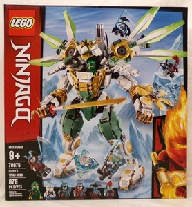 LEGO Ninjago 70676 Lloyd's Titan Mech 876 Piece Brand New In Box Sealed Retired - Picture 1 of 6