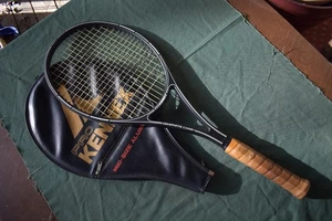 Pro Kennex Graphite Comp Tennisschläger 4-3/8" ORIGINAL LEDER Griff - Bild 1 von 10