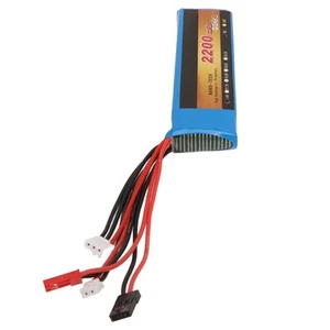 2S 7.4V 2200mAh 8C Lipo Batterie Li Pour T6J T8FG 12FG - Afbeelding 1 van 12