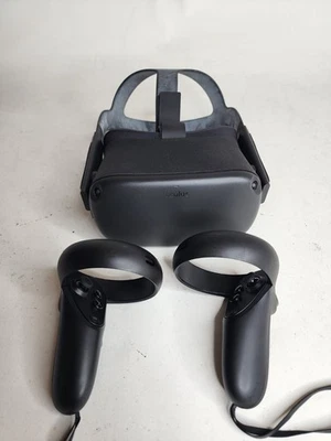 Oculus Quest 1 All-in-One VR Headset 128GB, Black, 2 Controllers *Read Desc* - Image 1 of 4