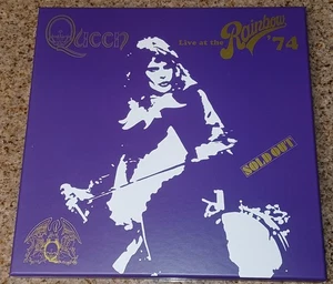 Queen Live At The Rainbow '74 - 4 x 12" Vinyl LP 180G  Limited Box Set M/EX - Picture 1 of 11