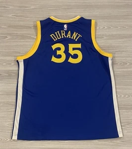 Nike 2017 Kevin Durant #35 Golden State Warriors Jersey Blue Men’s Size XL - Picture 1 of 11