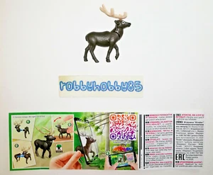 VU344 CERVO + BPZ (EAC 10.2020) KINDER SORPRESA ITALIA 2021/2022 ANIMALI NATOONS - Picture 1 of 1