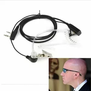 Bodyguard FBI Earpiece Earphone Headset with Mic PTT for Walkie Talkie Earbud US - Picture 1 of 7