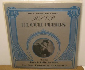 R.S.V.P. The Cole Porters JACK & SALLY JENKINS Phonograph Record Album LP - Picture 1 of 3