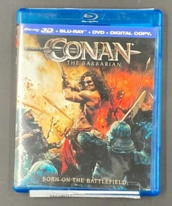 Conan the Barbarian 3D, Blu-Ray, DVD 2 Discs 2011. Digital expired. Viewed Once - Foto 1 di 5