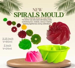 Twister Mould / Jelly Mould / Pudding Mould - Picture 1 of 5