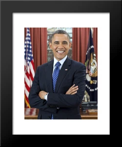 Official Portrait Of President Barack Obama - American History Series 15x18 - Imagen 1 de 1