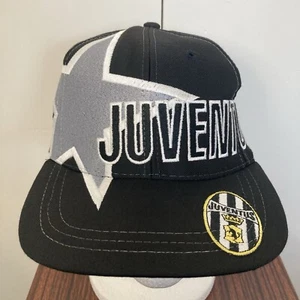 JUVENTUS FC SNAPBACK HAT CAP VTG 90S SERIE A FOOTBALL SOCCER JUVE ITALY KAPPA - Picture 1 of 13