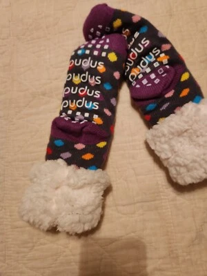 Calcetines cómodos largos Pudus -- lunares Foto 1 de 2