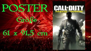 Poster - Cod Infinite Warfare - Copertina - 91x61,5cm - Nuovo/Imballato - Foto 1 di 3