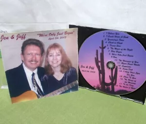 JEFF & JEN Ohio Hochzeits-CD Toledo 2003 Bruce Huffman mit singendem Paar gefangen genommen - Bild 1 von 2