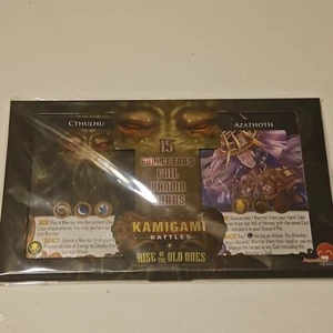 Nuevos juegos japoneses Kamigami Battles Rise Of The Old Ones 15 tarjetas promocionales de papel de aluminio - Imagen 1 de 6