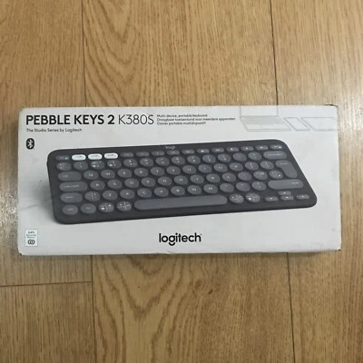 Logitech Pebble Keys 2 K380s Multi Device Portable Keyboard - Tonal Graphite - Image 1 of 3