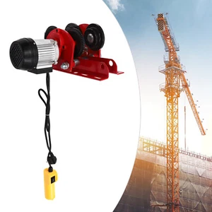 Torno de cable eléctrico 370W cabrestante de motor cubierta de elevación de cable cabrestante 1000 kg DE - Imagen 1 de 24