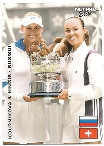Netpro Elite 2003 Anna Kournikova Martina Hgis #S7 Rookie RC vista previa inicial - Imagen 1 de 1