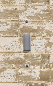 BUNGALOW BASEBOARD RUSTIC DISTRESSED WOOD IMAGE WALL PLATE Light Switch Plate  - Picture 1 of 26