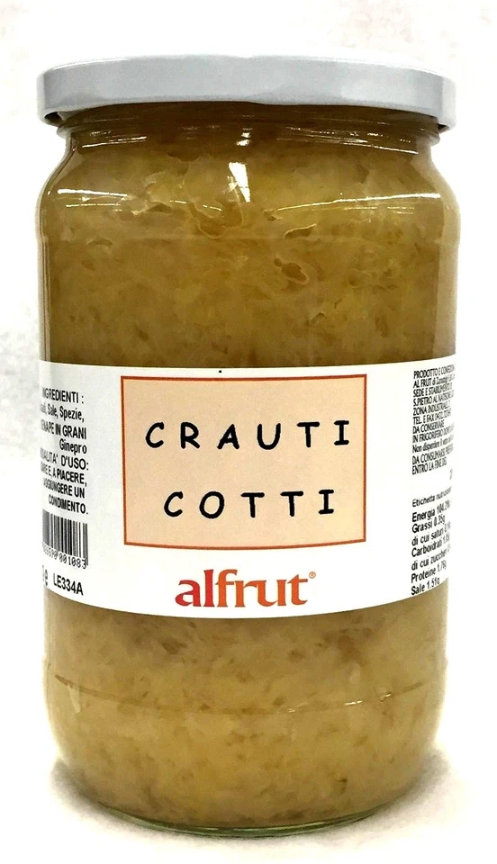CRAUTI COTTI AL.Frut g 700 - prodotto artigianale del Friuli