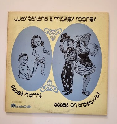 BABES IN ARMS / ONBROADWAY Джуди Гарленд / Микки Руни (саундтрек) винил почти как новый - Изображение 1 из 4
