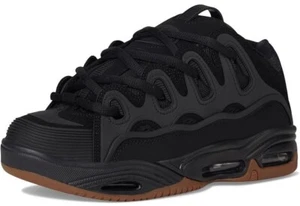 Osiris D3 2001 Black Black Gum Mens Skate Trainers Shoes - Picture 1 of 7