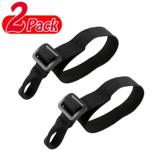 2Pcs Buttstock Sling Mount Strap Loop Adapter Webbing Rifle Shotgun Attachment - Picture 1 of 15