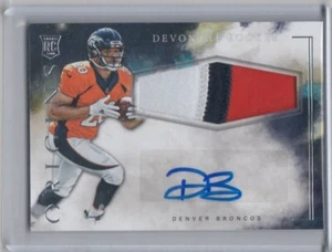 2016 ORIGINS DEVONTAE BOOKER ROOKIE 3 COLORI JUMBO PATCH AUTOGRAFO AUTO UTAH RC - Foto 1 di 1