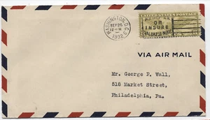 1932 8ct winged globe C17 first day cover [y8895] - Picture 1 of 3