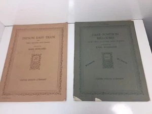 Vintage Music Books - Piano Classics Karl Rissland - Oliver Ditson Company 1924 - Picture 1 of 9