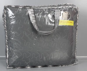 Prime Linens Bettüberwurf Tagesdecke 235 x 250cm + 2 Kissenbezug grau NX-N3 - Bild 1 von 6