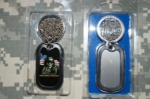 Key Chain U S Military Operations Enduring Freedom Dog Tag w/chain necklace - Picture 1 of 1