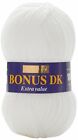 Hayfield Bonus DK Double Knitting - 100g White 961 by Sirdar