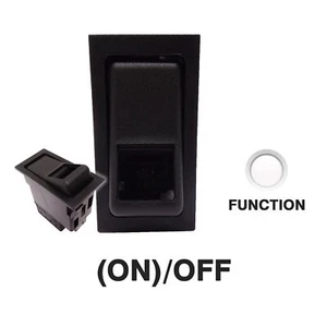 Interruptor basculante estilo SWF DBG 444008 12V (ON)/OFF SP 1xFUNCIÓN LÁMPARA - Imagen 1 de 4