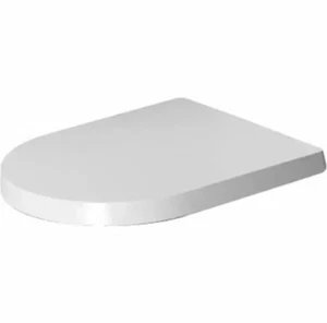 Duravit ME by Starck Elongated Closed-Front Toilet Seat - White Model 0020190000 - Picture 1 of 7