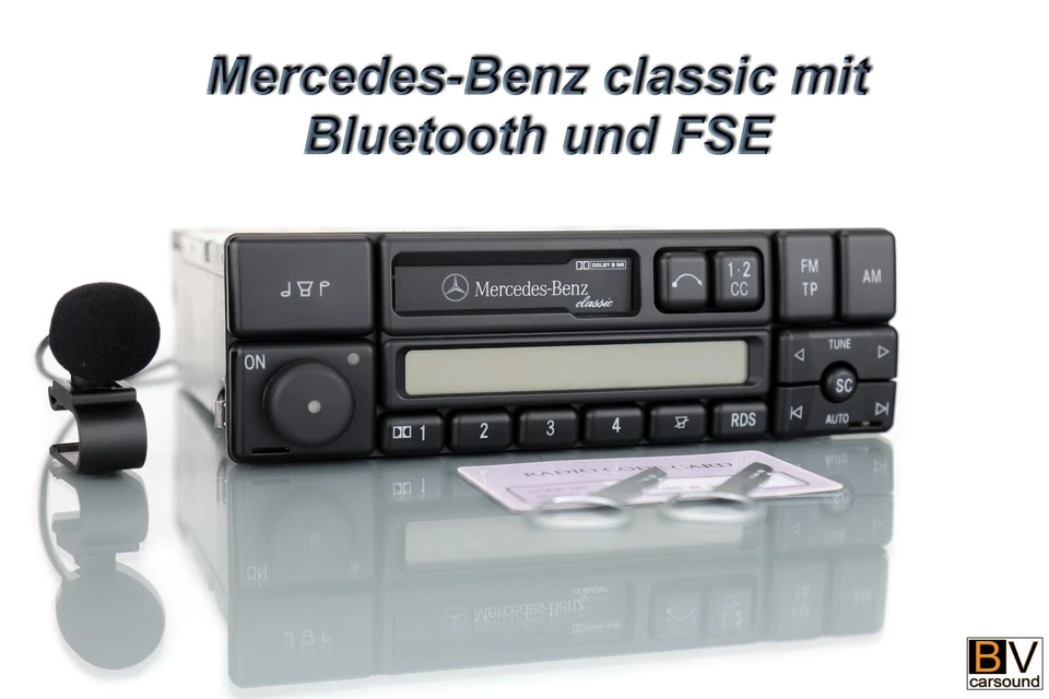 Mercedes Radio Bluetooth FSE classic Becker BE1150 W124 W202 R170 R129 CE-Klasse - Bild 1 von 4