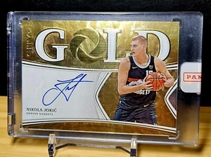 2019-20 Nikola Jokic Opulence City Of Gold On Card Auto /25 Sealed SSP Ebay 1/1 - Picture 1 of 6