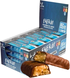 | 24 Barrette Energetiche Cioccolato Al Latte E Cocco - Pack Da 24 X 50 Gr - Spu - Foto 1 di 16