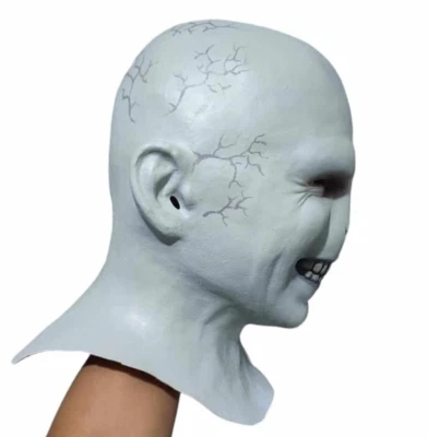 Maschera lattice adulto Harry Potter Lord Voldemort nuova Halloween - spedizione veloce - DHL - Immagine 1 di 4