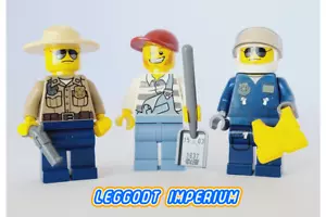 LEGO - Country Police Minifigure Pack - City sheriff detective escapee FREE POST - Picture 1 of 1