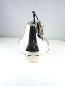 Silberne Käseschale mit Glasinnenseite - Bild 1 von 1