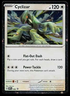 Pokemon SV: Scarlet & Violet Promo Cards 096 Cyclizar - Image 1 of 2