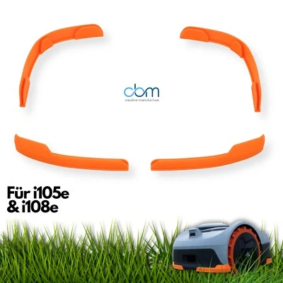 CREATIVE MANUFACTURE Parabordi per Segway Navimow i105e & i108e protezione bumper tuning robot tagliaerba