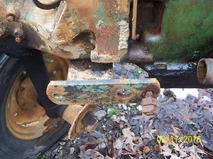 JD JOHN DEERE MT TRACTOR CULTIVATOR BRACKET MOUNTS UNDER FRONT SUPPORT - Picture 1 of 2