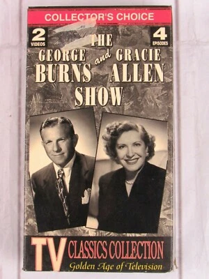 The George Burns And Gracie Allen Show VHS 2 Tapes, 4 Episodes - Image 1 of 4