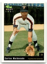 1991 Classic Best Fayetteville Generals Carlos Maldonado Fayetteville Generals
