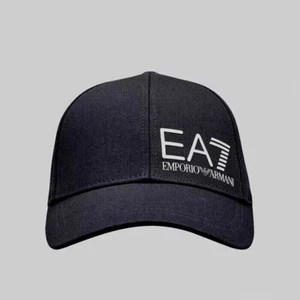 GORRA HOMBRE EMPORIO ARMANI EA7 Clásica AZUL MARINO/BLANCO ENTRENAMIENTO VISIBILIDAD LOGO - Imagen 1 de 3
