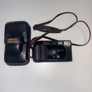 Canon Autoboy 3 QD Black 38mm F/2.8 Point & Shoot Film Camera No Film - Picture 1 of 4