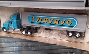 Corgi 1/50 Scale Model Truck 55802 Kenworth W925 Semi Box Container Navajo - Picture 1 of 8