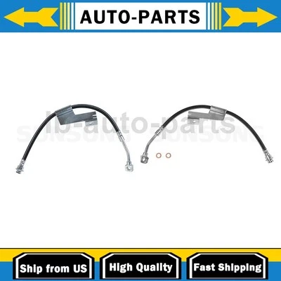 2X Front Brake Line Hose Sunsong For For Chevrolet C1500 Suburban 1995-1999 - Image 1 of 4